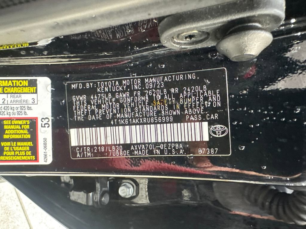 Used 2024 Toyota Camry XSE FWD image 86