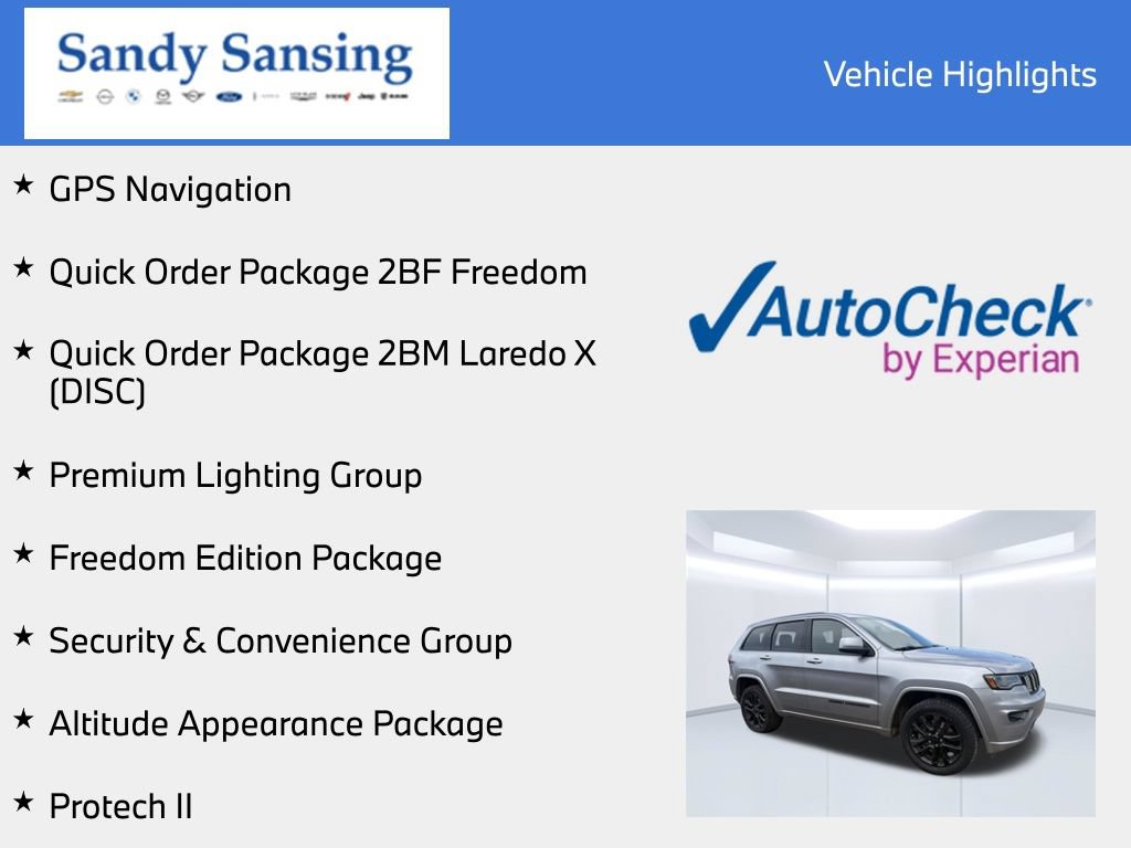 Used 2021 Jeep Grand Cherokee Laredo X AWD/4WD image 7