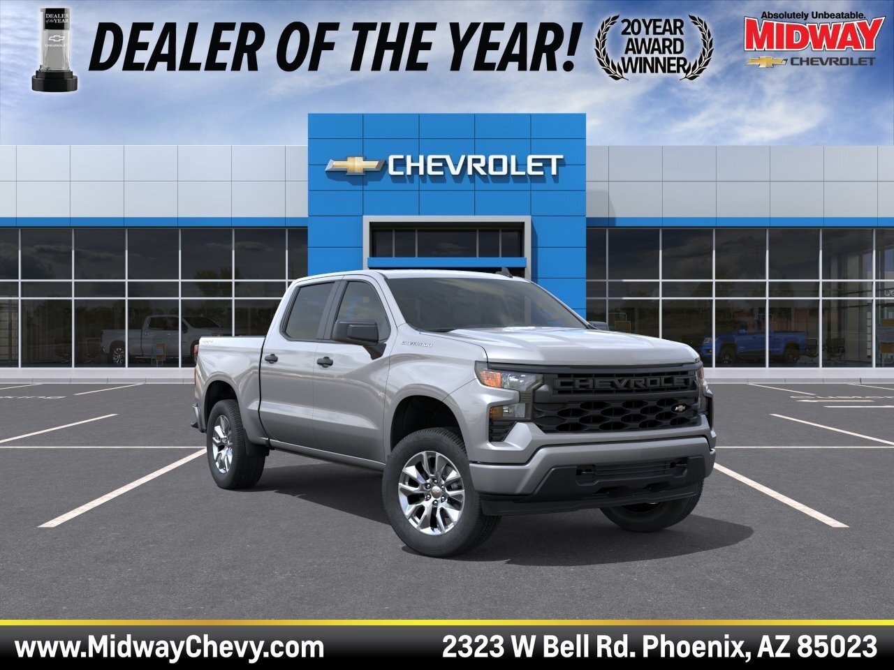 New 2026 Chevrolet Silverado 1500 Custom AWD/4WD image 1