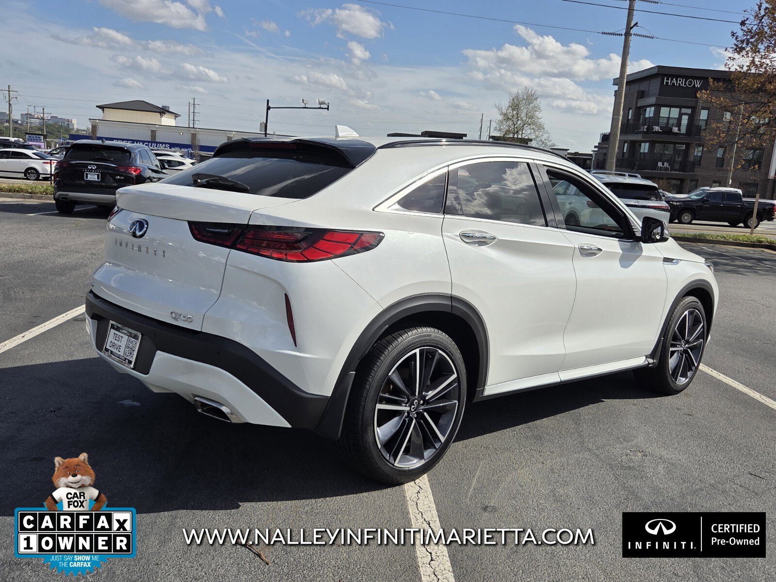 Certified 2025 INFINITI QX55 Luxe w/ Cargo Package image 6