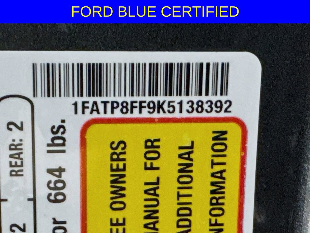 Certified 2019 Ford Mustang GT Premium w/ Equipment Group 401A image 31