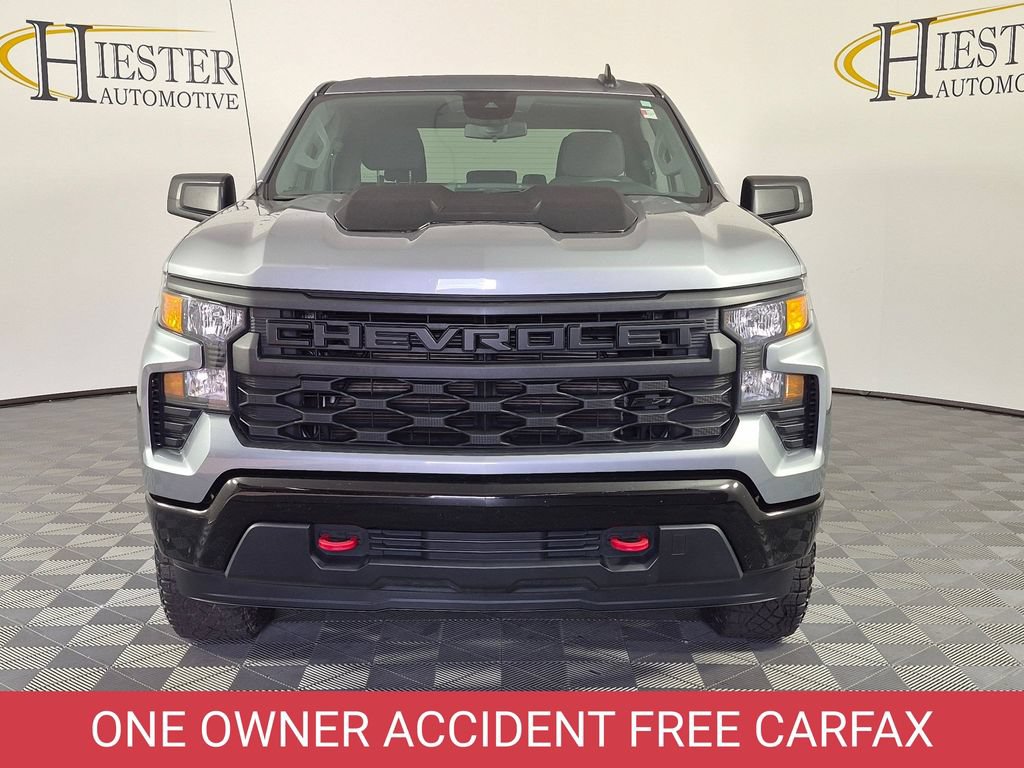 Certified 2024 Chevrolet Silverado 1500 Custom Trail Boss w/ LPO, Dark Essentials Package AWD/4WD image 3
