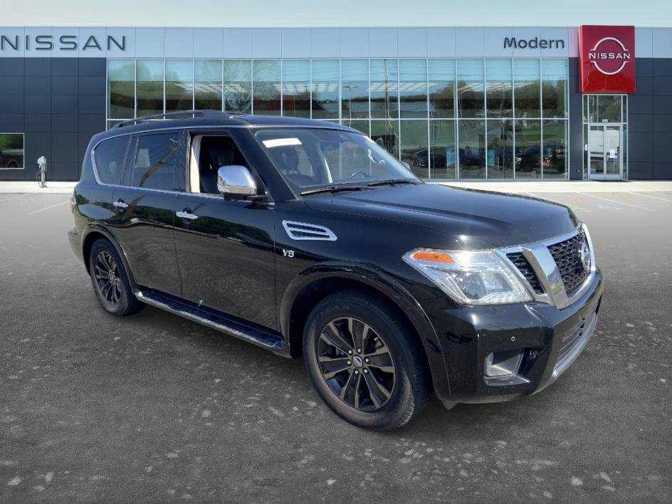 Used 2020 Nissan Armada Platinum w/ Captain's Chairs Package RWD image 3