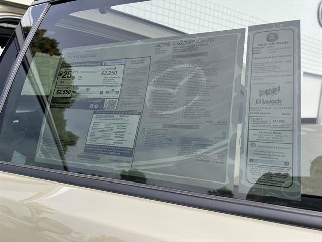 New 2025 MAZDA CX-70 3.3 Turbo S w/ Premium Package image 35