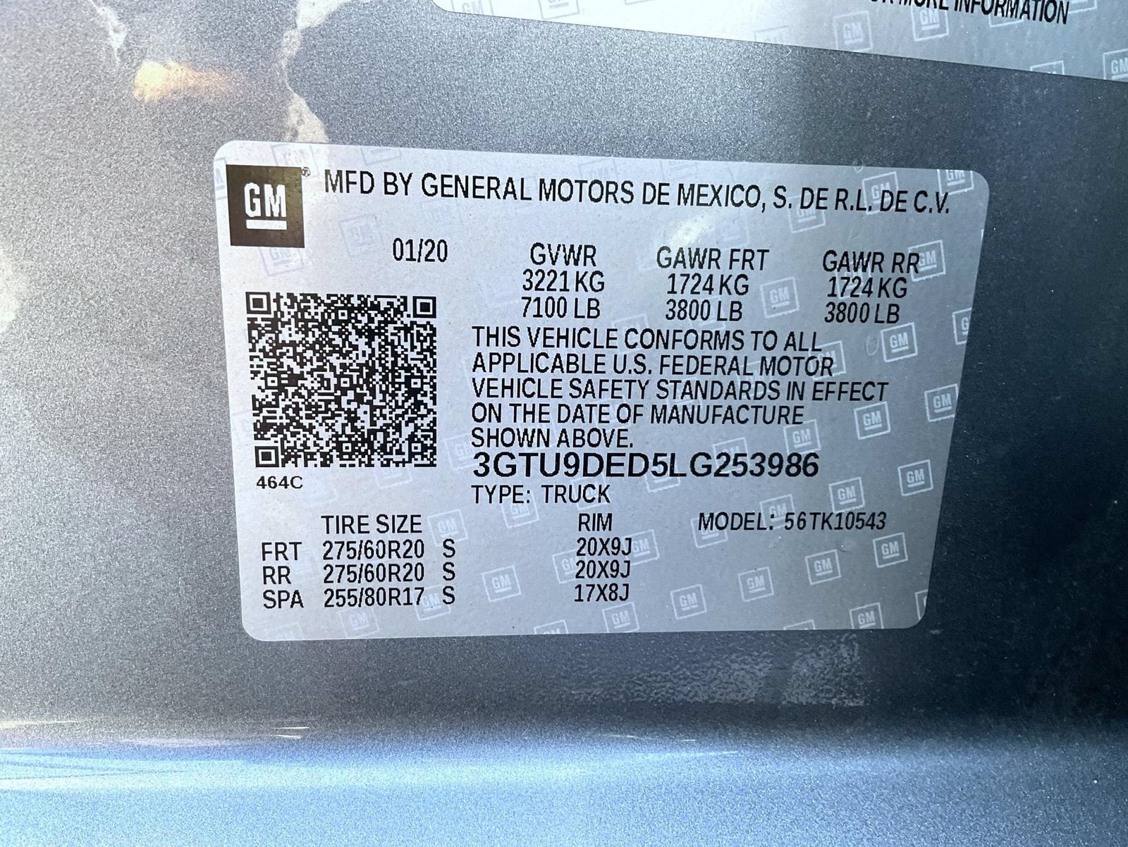 Certified 2020 GMC Sierra 1500 SLT w/ SLT Premium Plus Package AWD/4WD image 25