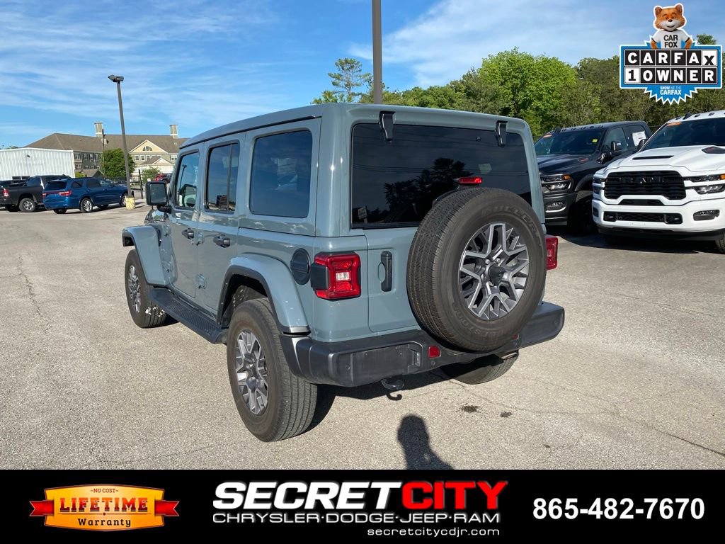 Used 2024 Jeep Wrangler Unlimited Sahara w/ Safety Group AWD/4WD image 7
