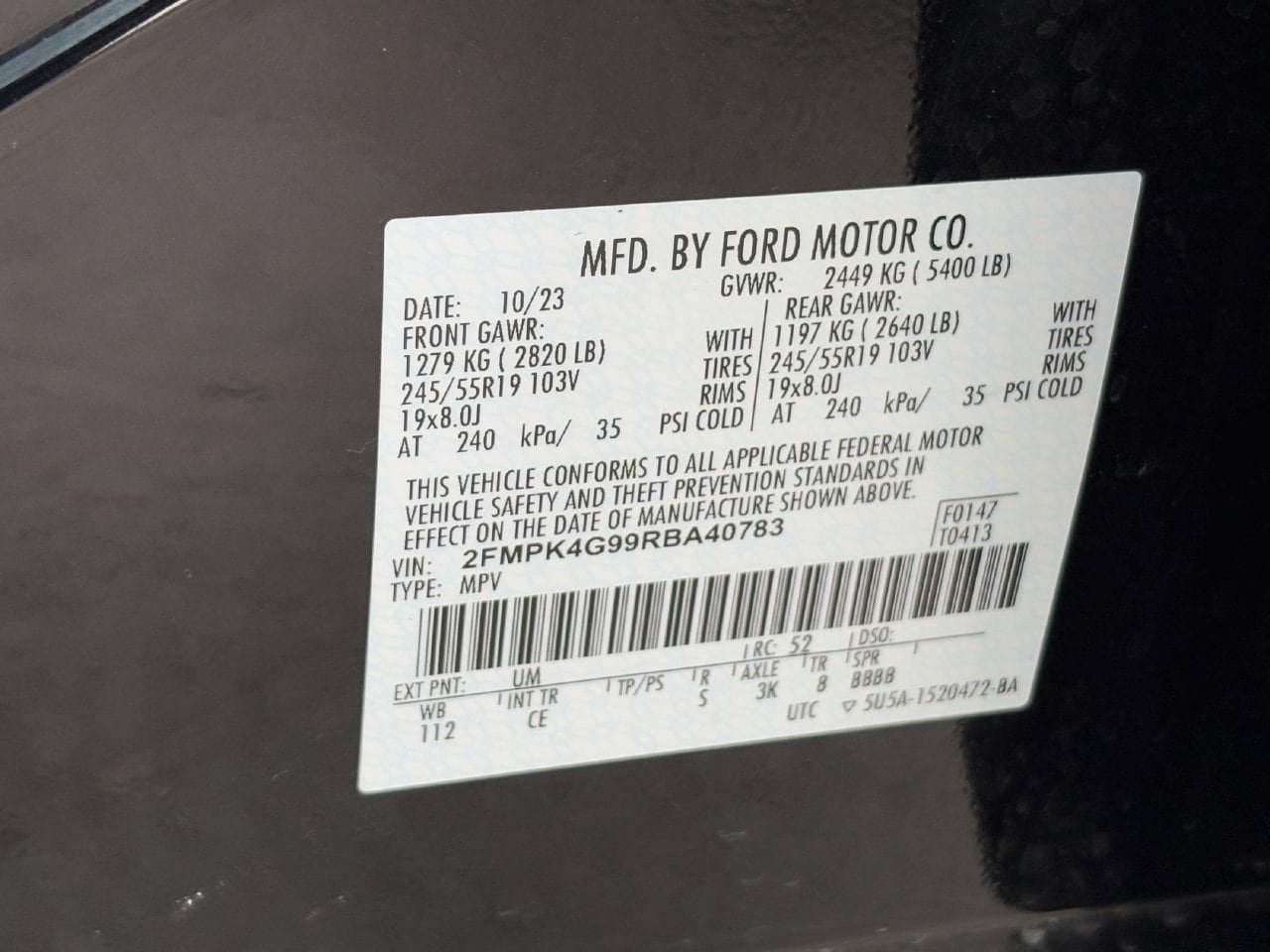Used 2024 Ford Edge SE w/ Black Appearance Package AWD/4WD image 33
