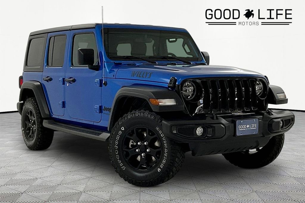 Used 2021 Jeep Wrangler Unlimited Sport image 1