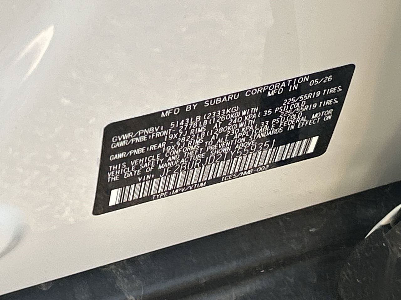 New 2026 Subaru Outback Touring XT AWD/4WD image 28