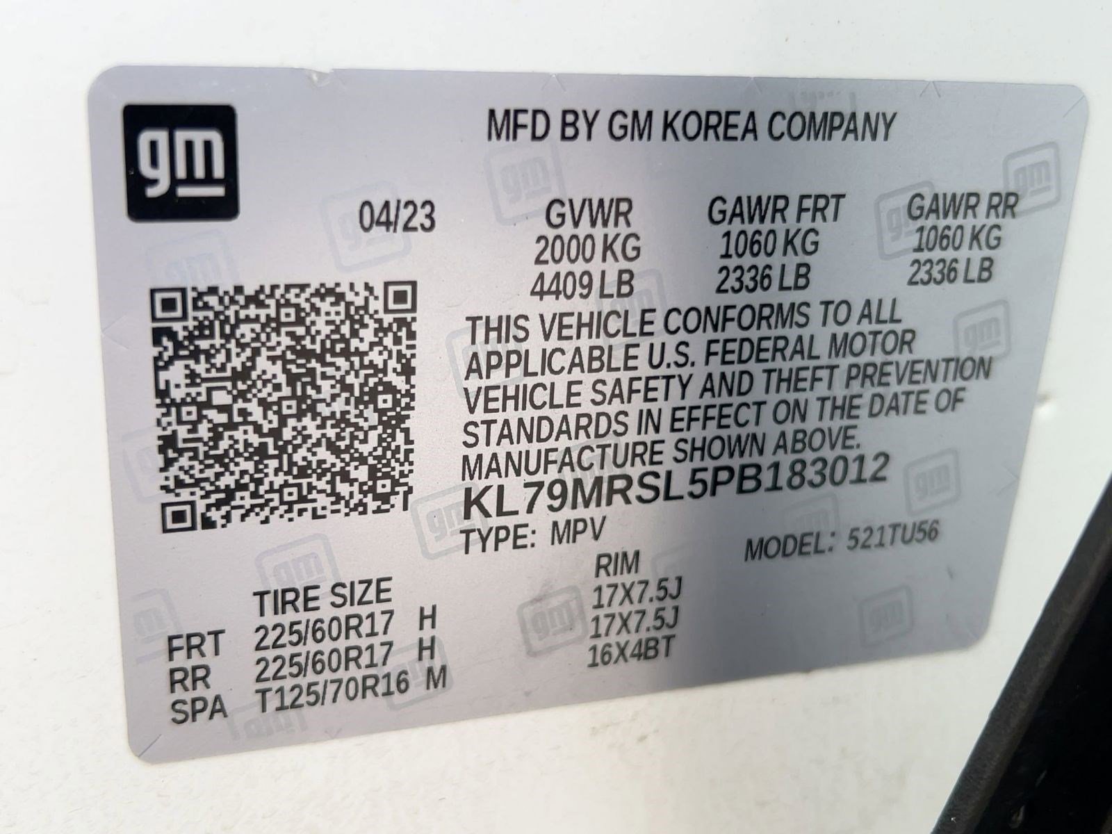 Certified 2023 Chevrolet TrailBlazer LT w/ Convenience Package image 19