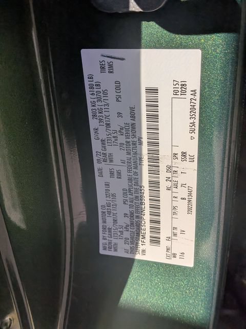 Used 2022 Ford Bronco Badlands w/ Sasquatch Package AWD/4WD image 41