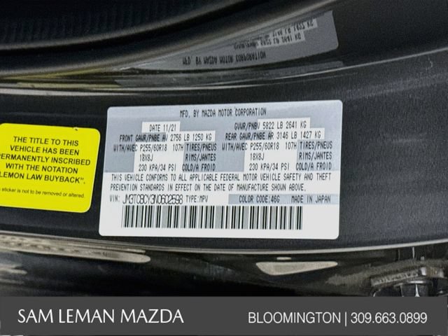 Used 2022 MAZDA CX-9 Touring AWD/4WD image 31