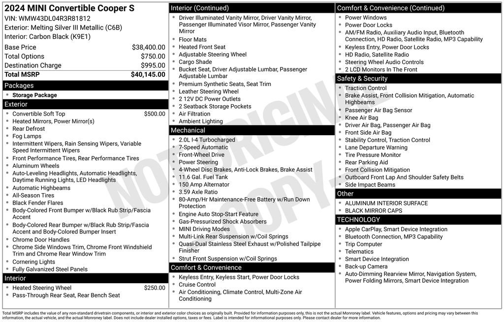 Used 2024 MINI Cooper S image 6