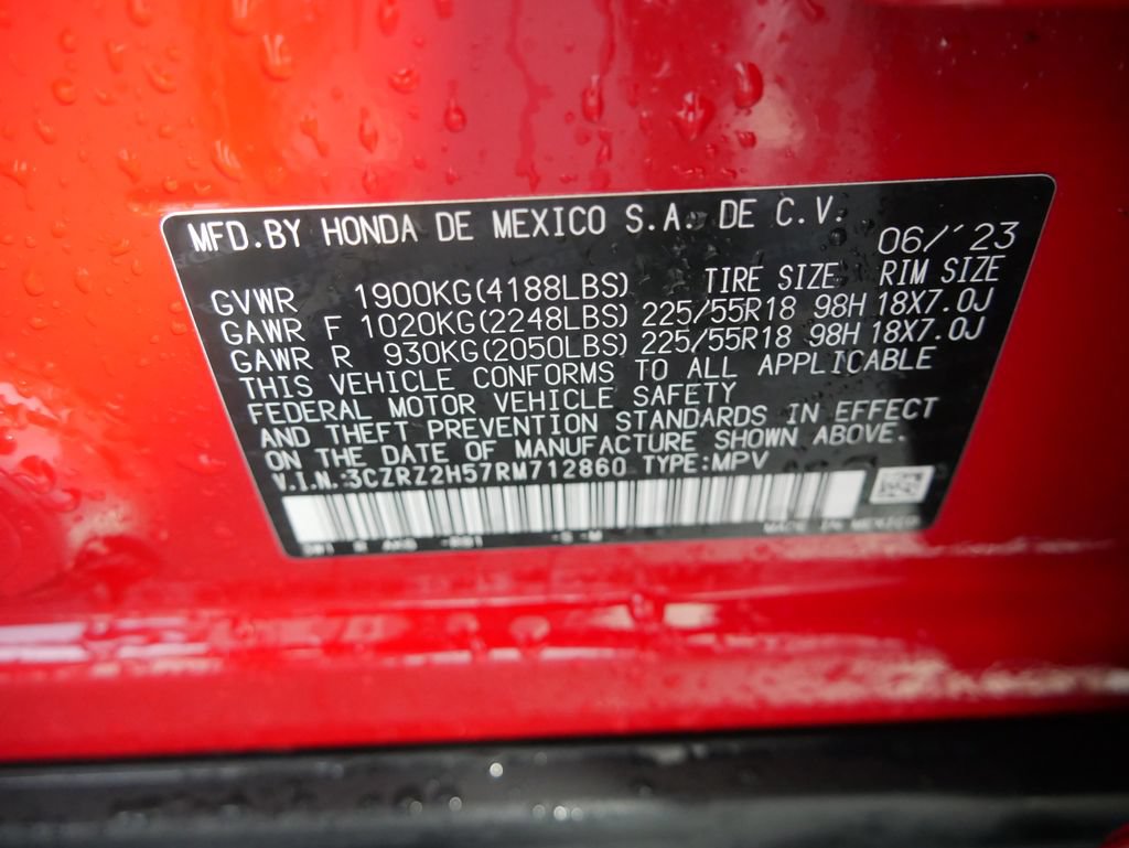 Certified 2024 Honda HR-V Sport image 18