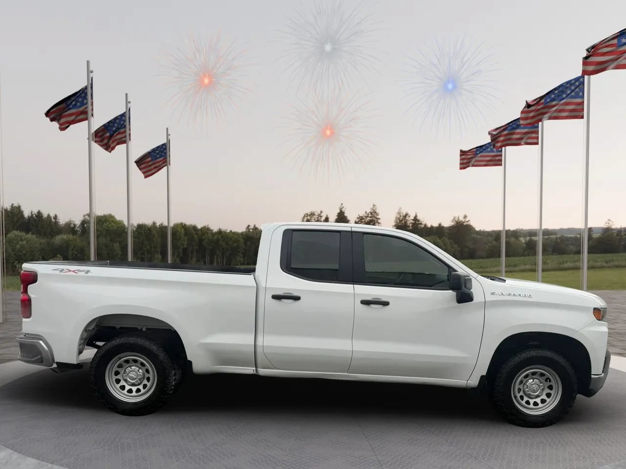 Used 2020 Chevrolet Silverado 1500 W/T w/ WT Fleet Convenience Package AWD/4WD image 2
