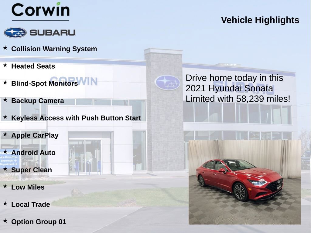 Used 2021 Hyundai Sonata Limited FWD image 6