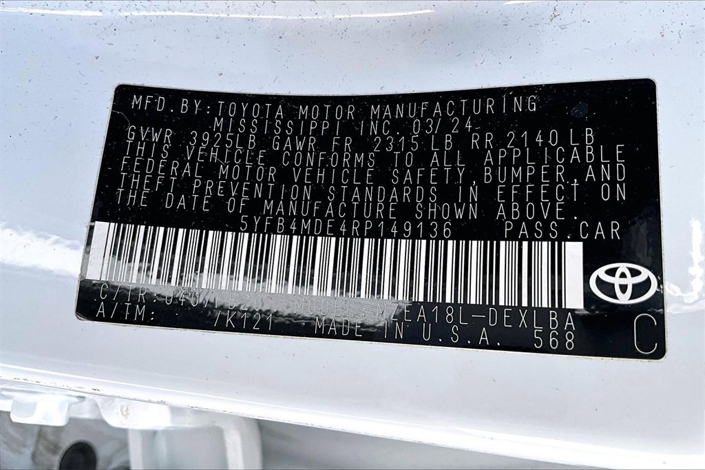 Used 2024 Toyota Corolla LE image 27