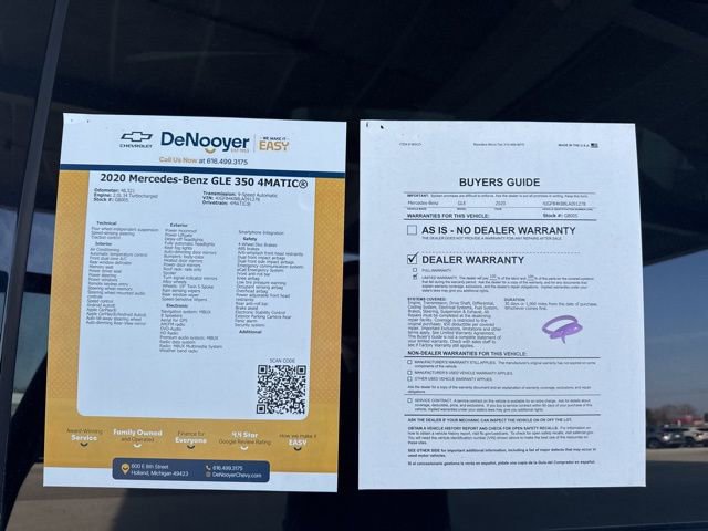 Used 2020 Mercedes-Benz GLE 350 4MATIC image 38