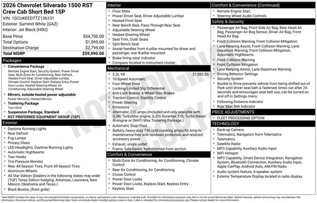 Certified 2026 Chevrolet Silverado 1500 RST AWD/4WD image 5