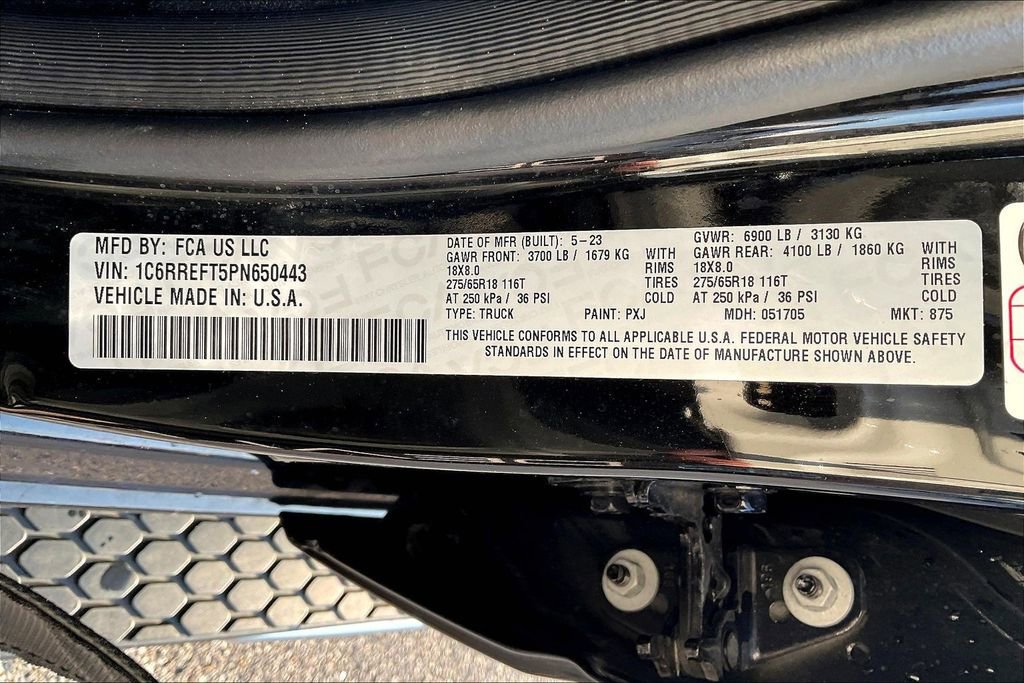 Used 2023 RAM 1500 Big Horn w/ Trailer Tow Group RWD image 36