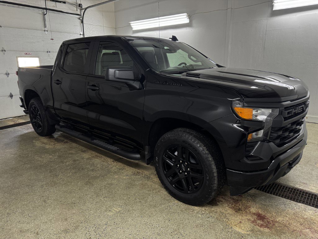 New 2026 Chevrolet Silverado 1500 Custom w/ Turbomax Blackout Package image 1