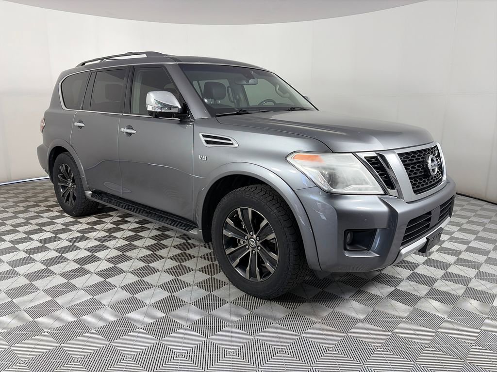 Used 2017 Nissan Armada Platinum w/ Captain Seat Package image 1
