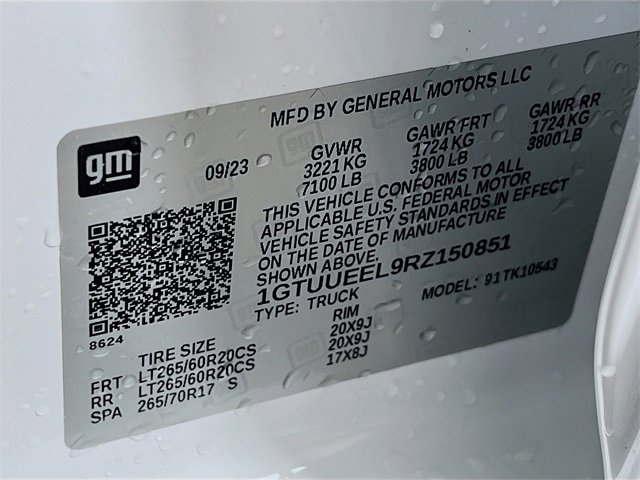 Used 2024 GMC Sierra 1500 AT4 w/ Technology Package image 31