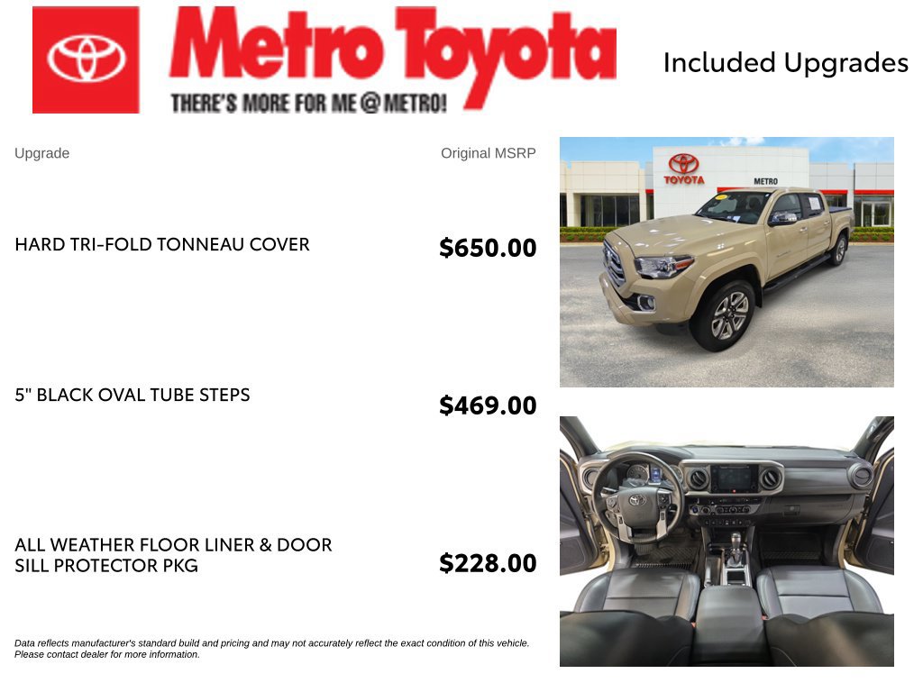 Certified 2018 Toyota Tacoma Limited AWD/4WD image 4