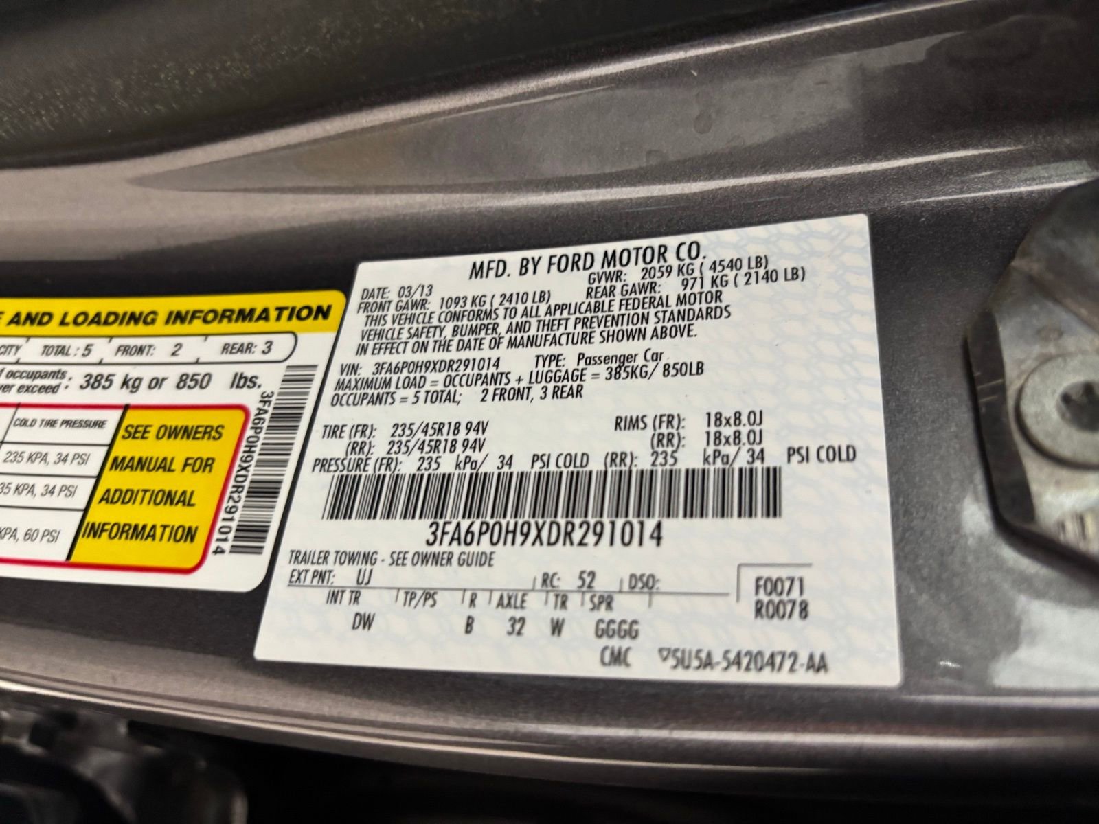Used 2013 Ford Fusion SE image 26