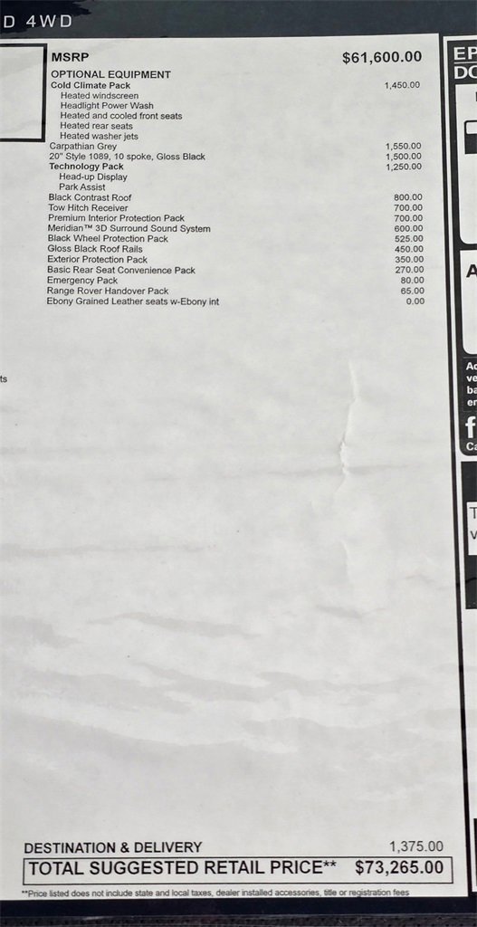 New 2026 Land Rover Range Rover Velar S image 35