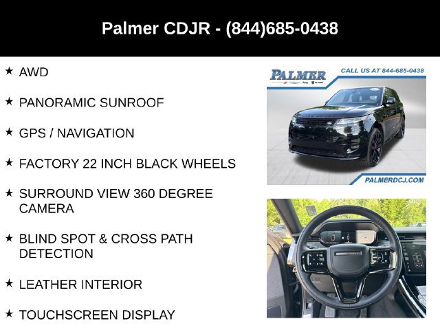 Used 2025 Land Rover Range Rover Sport Dynamic SE AWD/4WD image 6