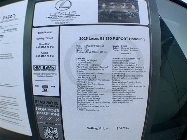 Used 2025 Lexus ES 350 F Sport image 26