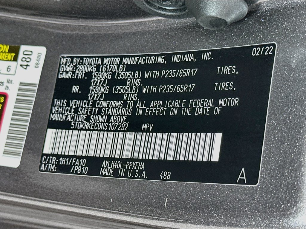 Certified 2022 Toyota Sienna LE FWD image 30