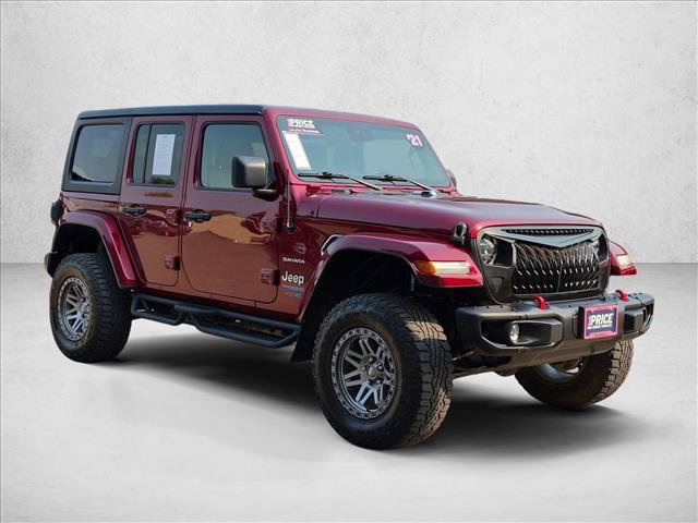 Used 2021 Jeep Wrangler Unlimited Sahara w/ Cold Weather Group AWD/4WD video 3