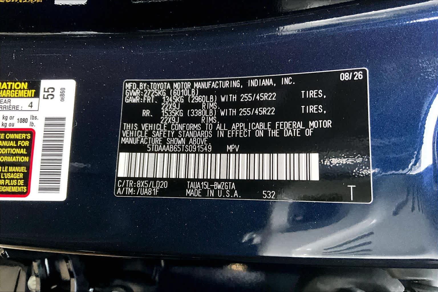 New 2026 Lexus TX 350 AWD image 21