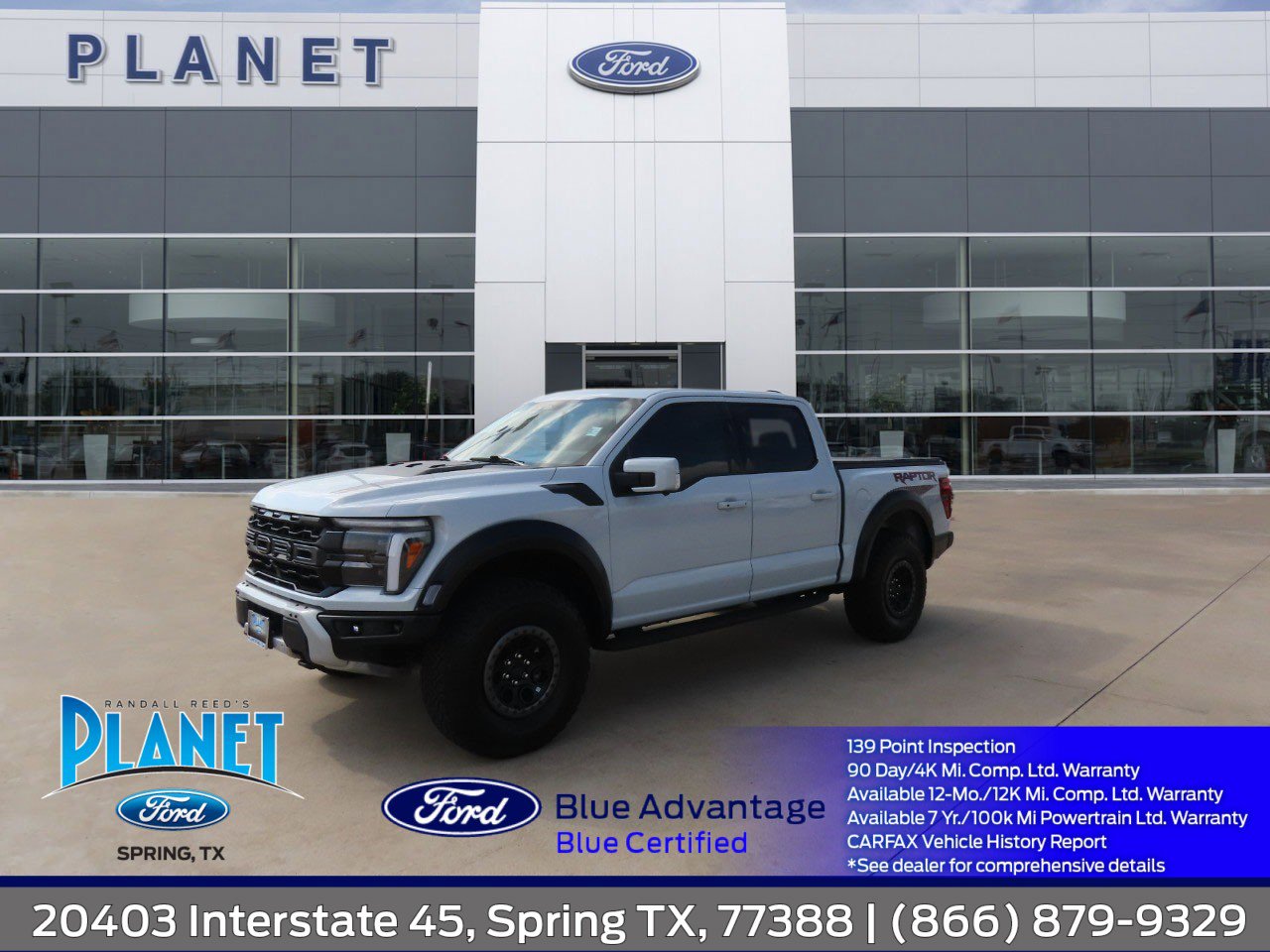 Certified 2025 Ford F150 Raptor