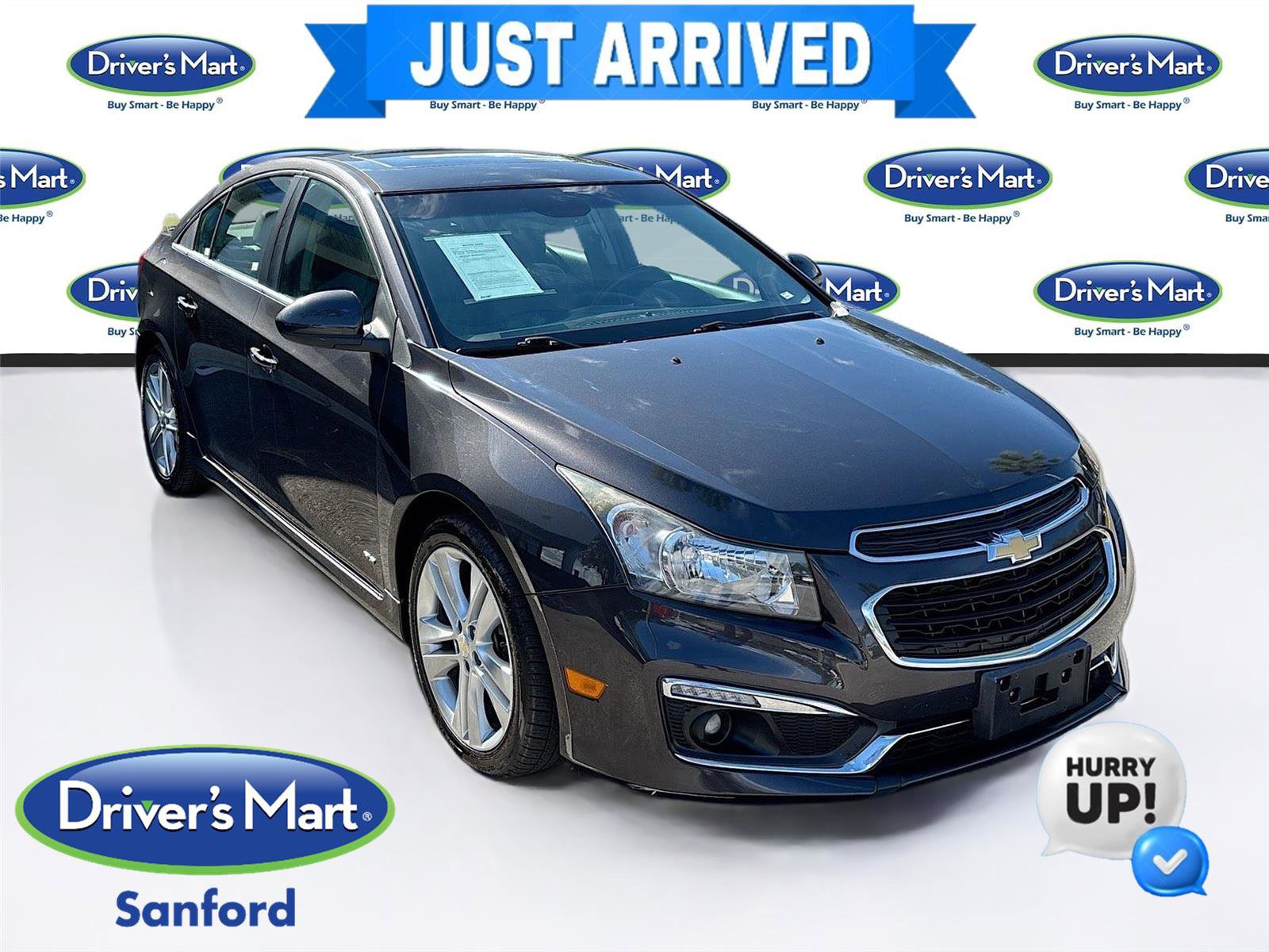 Used 2016 Chevrolet Cruze LTZ w/ Sun, Sound and Sport Package image 1