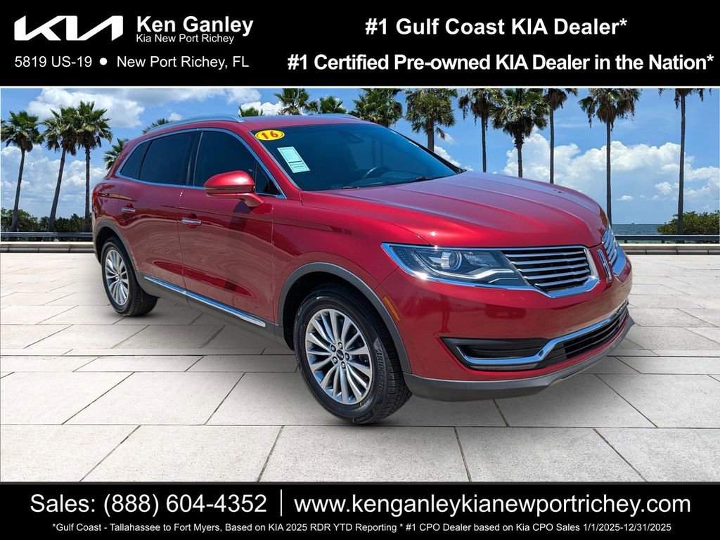 Used 2016 Lincoln MKX Select w/ Select Plus Package