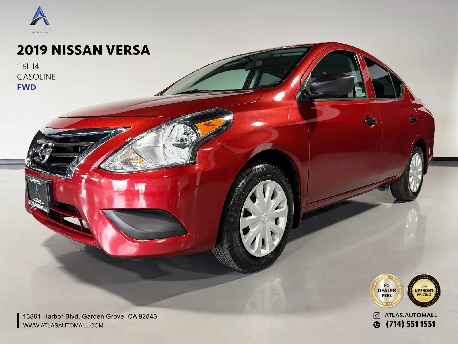 Used 2019 Nissan Versa S Plus