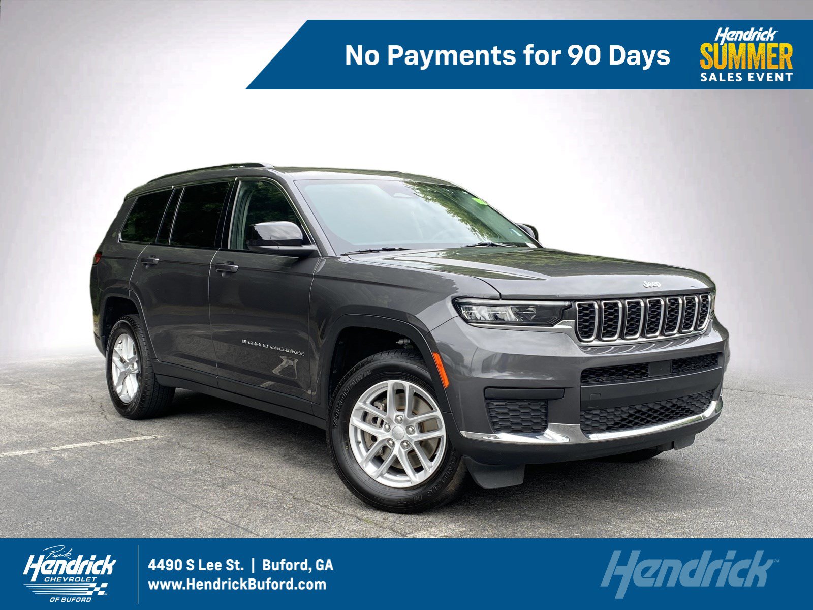 Used 2022 Jeep Grand Cherokee L Laredo w/ Luxury Tech Group I