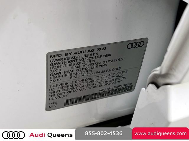 Used 2023 Audi Q3 2.0T Premium w/ Convenience Package AWD/4WD image 19