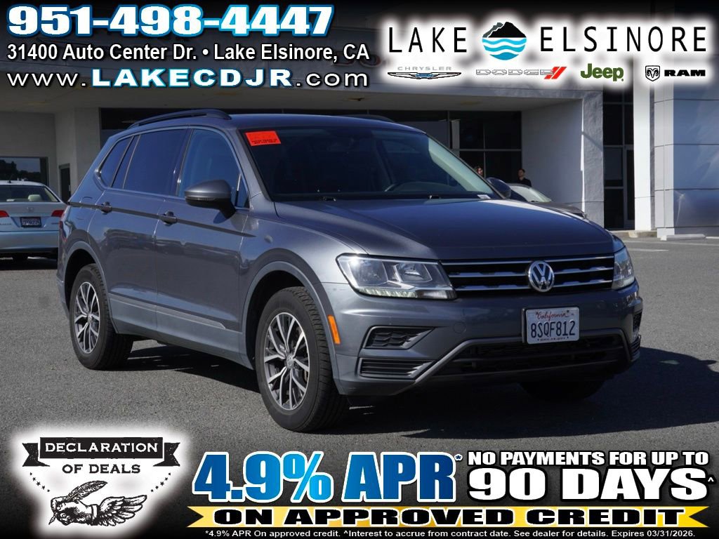 Used 2020 Volkswagen Tiguan SE w/ Panoramic Sunroof Package image 1