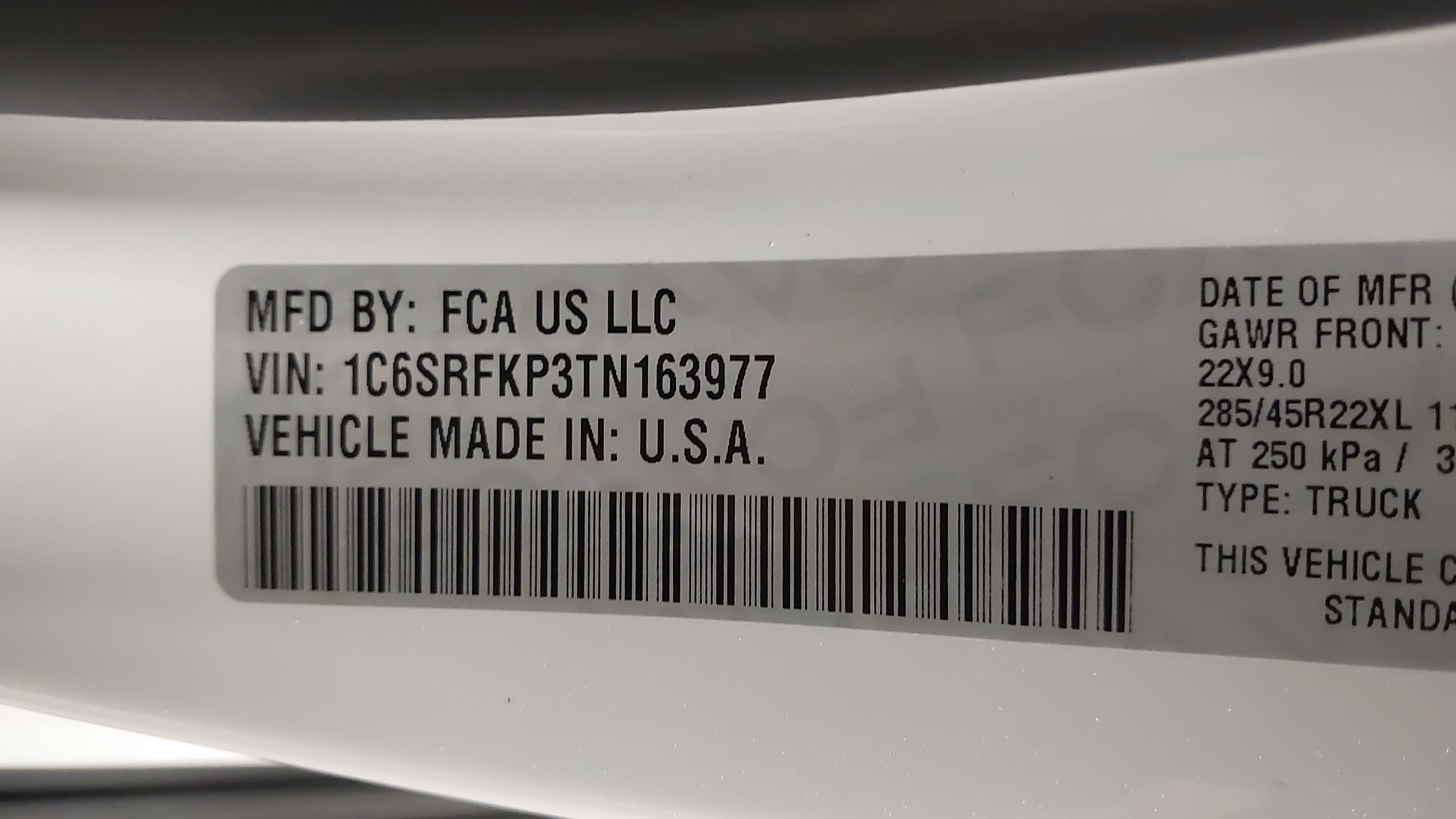 Used 2026 RAM 1500 Tungsten w/ Trailer Tow Group image 34
