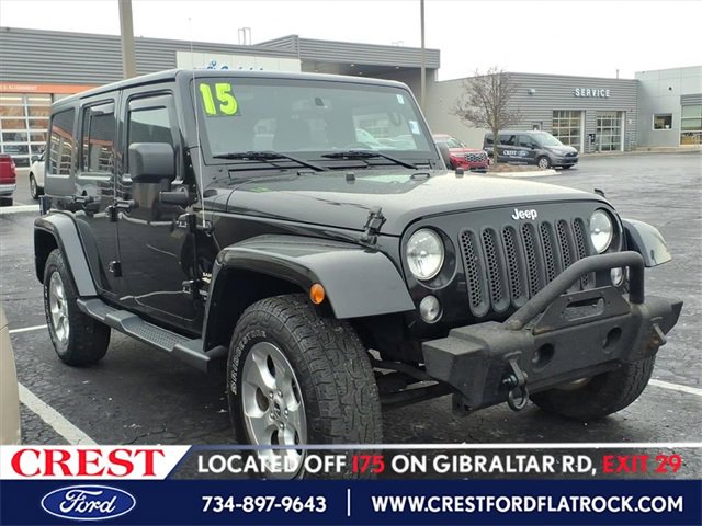 Used 2015 Jeep Wrangler Unlimited Sahara w/ Connectivity Group