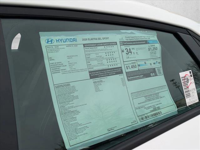 New 2026 Hyundai Elantra Sport image 23