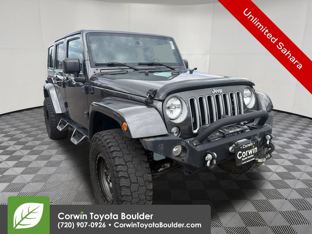 Used 2016 Jeep Wrangler Unlimited Sahara w/ Connectivity Group AWD/4WD 360° Tour