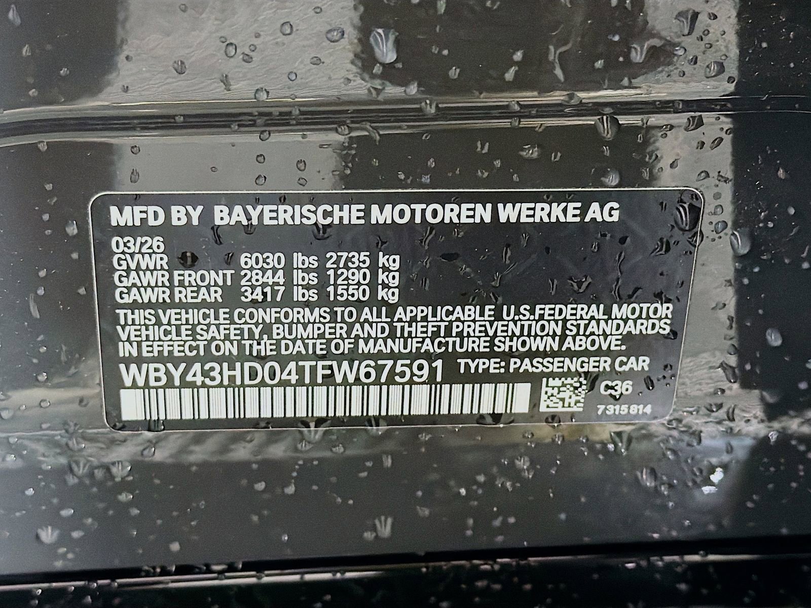 New 2026 BMW i4 xDrive40i w/ M Sport Package AWD/4WD image 37