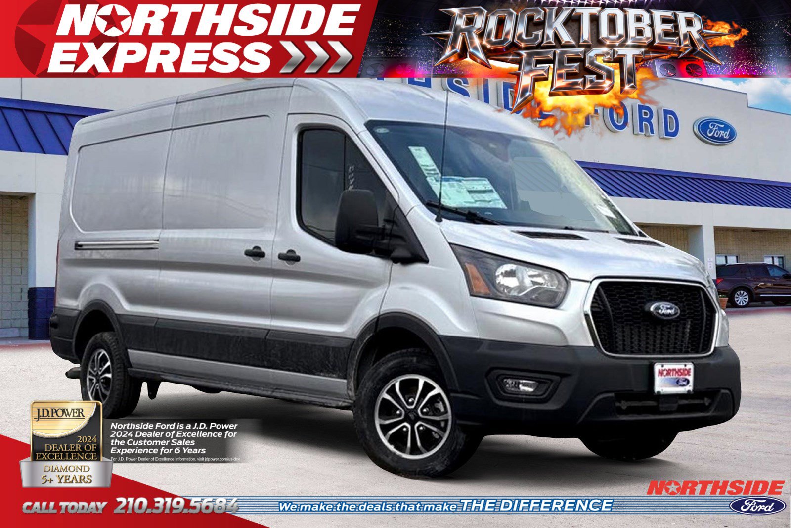 New 2024 Ford Transit 150 148 Medium Roof w/ Exterior Upgrade Package