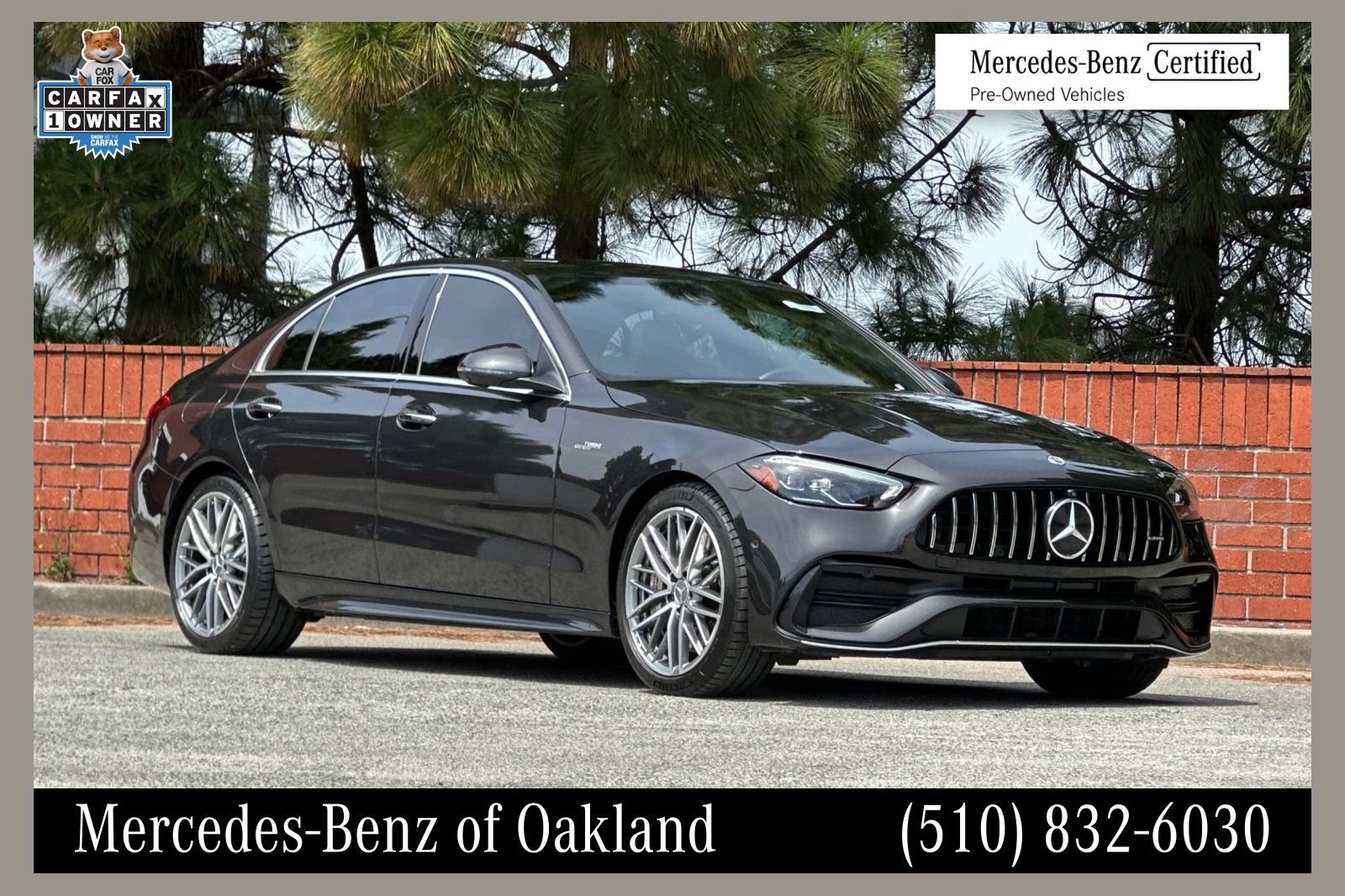 Certified 2023 Mercedes-Benz C 43 AMG 4MATIC Sedan
