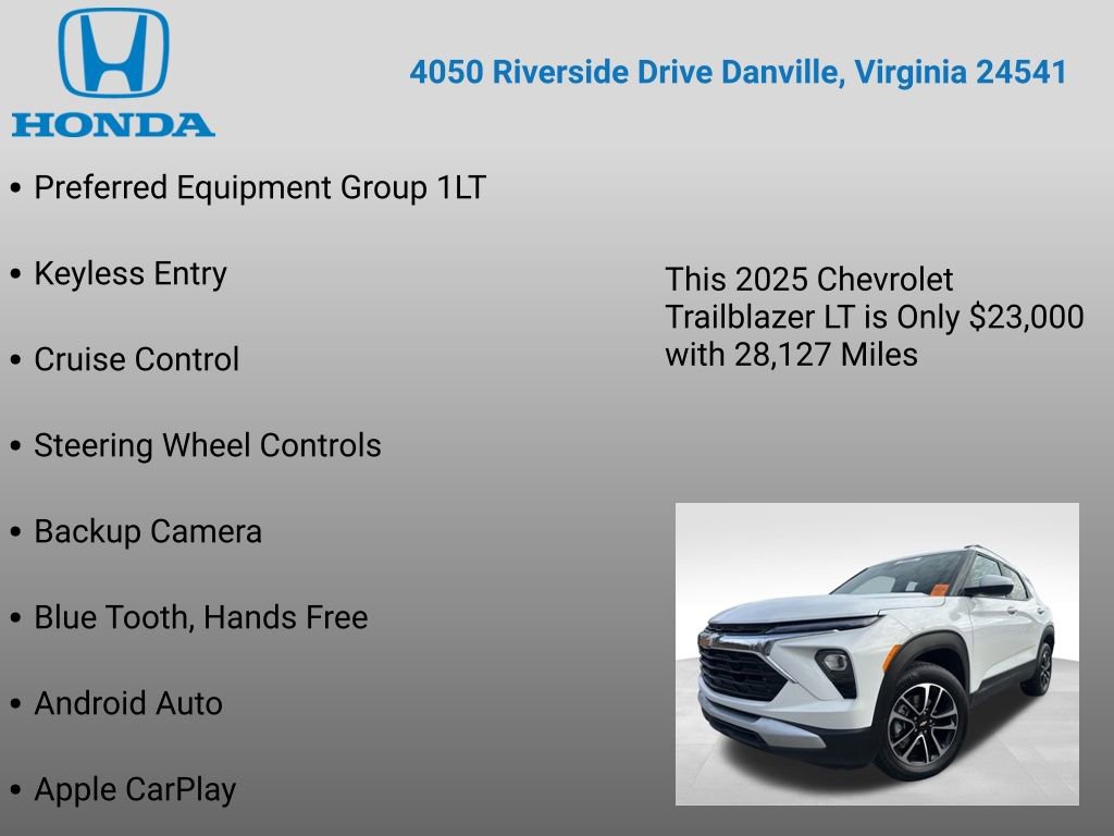 Used 2025 Chevrolet TrailBlazer LT image 7